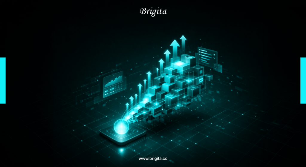 End-to-end product development services for startups building scalable digital products by Brigita