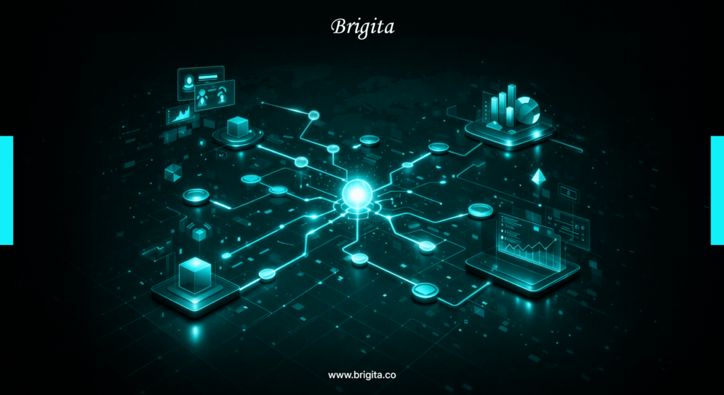 End-to-end product development services for startups building scalable digital products by Brigita