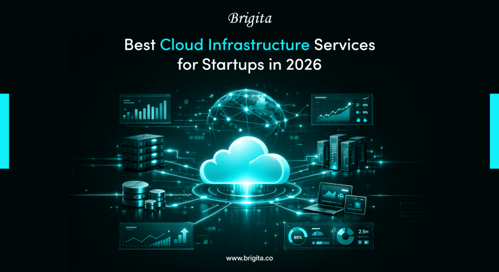 Brigita cloud infrastructure services for startups scalable AI cloud solutions secure DevOps platform 2026
