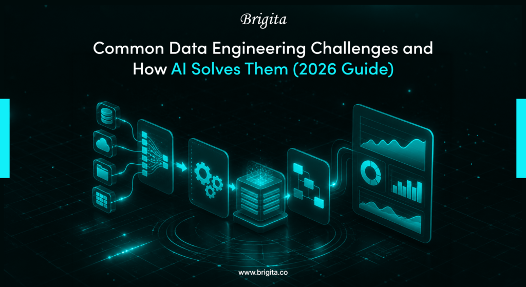Brigita AI solving data engineering challenges including scalability and data quality