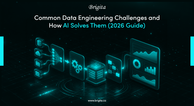 Brigita AI solving data engineering challenges including scalability and data quality