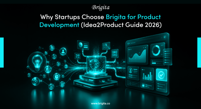 Brigita helping startups transform ideas into successful products with end-to-end development solutions in 2026