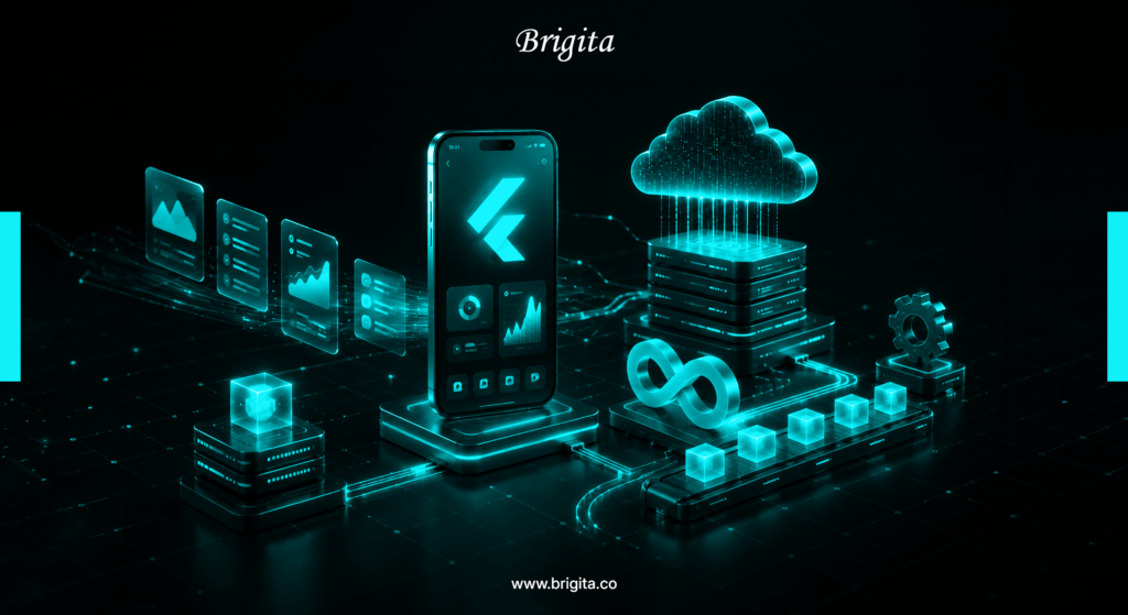 Flutter app size optimization for mobile application development services by Brigita