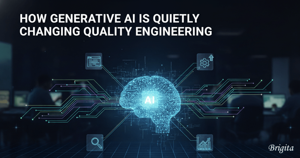Generative AI powered Quality Engineering services by Brigita