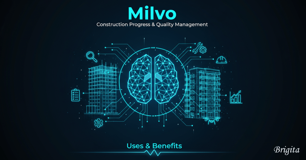 Brigita Milvo construction progress and quality management dashboard for project tracking